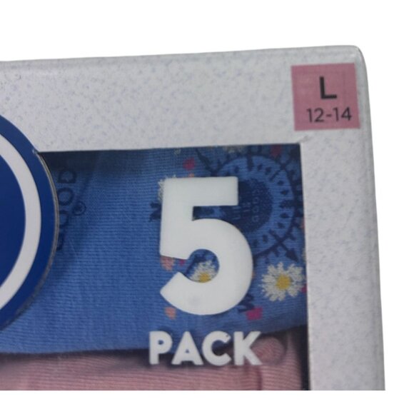 Life Is Good‎ Hipsters Girls Size Large Cotton Stretch 5-Pack New - Picture 4 of 7